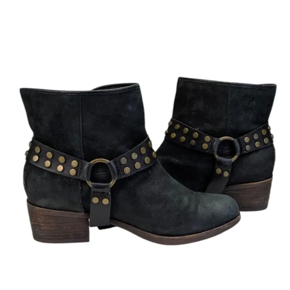 UGG Darling Suede Harness Boots GUC $189 Size 6.5  S3770